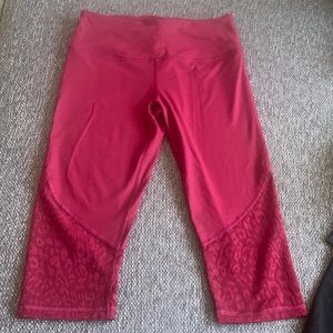 Red Victoria Secret Yoga Pants/ Leggings/ Sport